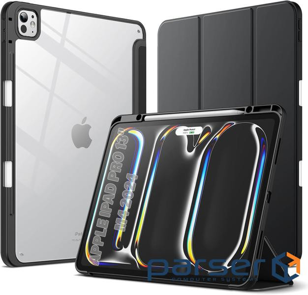 Чeхол-книжка BeCover Soft Edge TPU с креплением Apple Pencil для Apple iPad Pro 13" M4 2024 (711717)