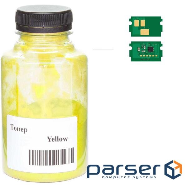 Тонер Kyocera TK-5220, 30г Yellow +chip AHK (3203559)
