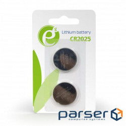 Батарейки литиевые CR2025 (2 шт.), блистер (EG-BA-CR2025-01)