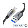 Дата кабель USB 3.1 AM to USB-C 1.5m Cabletime (CA915231)
