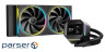 Система водяного охлаждения DeepCool LM240 Black (R-LM240-BKDMMC-1), Intel: 1851/1700/1200/115X, AMD