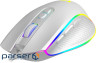 Мишка Modecom Veles Volcano, ігрова, 12800dpi., 8кн.,RGB, біла (M-MC-VELES-200)