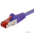 Патч-корд екранований RJ45 SFTP6 7.5m,patch AWG28 LSOH D=6.0mm Cu Gold,фіолетовий (75.09.3545-10) (75.09.3545-10)