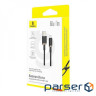 Кабель Baseus USB-Type-C 60W 2m (P10377802U01-02)чорно золот