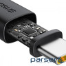 Кабель Baseus USB-Type-C 60W 2m (P10377802U01-02)чорно золот