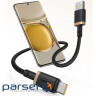 Кабель Baseus USB-Type-C 60W 2m (P10377802U01-02)чорно золот
