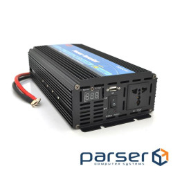 Інвертор напруги Wm-5000(3000Вт), 12 / 220 з апроксимованою синусоїдою, 1 універсальн (Wm-5000 / 12) (Wm-5000 / 12)