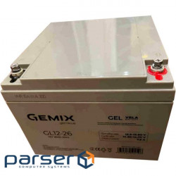 Акумуляторна батарея GEMIX GL12-26 (GL12-26 gel)