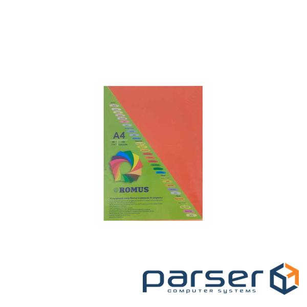 Папір Romus A4 80 г/м2 100c, red brick (R51130)