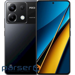Смартфон POCO X6 5G 12/256GB Black (MZB0G2UEU) (Poco X6 12/256GB Black)