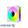 Вентилятор AeroCool Phantom M-3 Reverse 12 PWM ARGB White (ACF3-MR11227.21), 120х120х25 мм, PWM 4pin