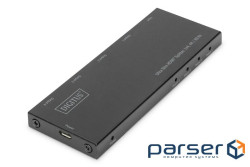 Відеосплітер DIGITUS HDMI (INx1 - OUTx4), 4K, Ultra Slim (DS-45323) DIGITUS HDMI (INx1 - OUTx4), 4K, Ultra Slim (DS-45323)