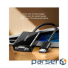 Перехідник HDMI (M) - VGA (F), Ugreen CM611, Black, 20 см (90813)