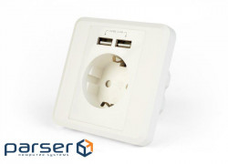 Socket charging USB x2, 2.4A (EG-ACU2A2-01)
