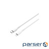 CANYON cable CLNM60 C-L 60W MFI 1m Silicon White (CNS-CLNM60SC10W)
