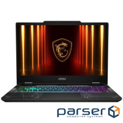 ноутбук 15.6FI/i7-13620H/16/1TB SSD/RTX 5070 8GB/D OS/Translucent Black MSI Cyborg (9S7-15Q342-1032)