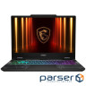 ноутбук 15.6FI/i7-13620H/16/1TB SSD/RTX 5070 8GB/D OS/Translucent Black MSI Cyborg (9S7-15Q342-1032)