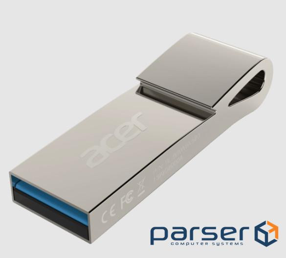 USB 128G ACER usb2.0 UF200 Metal Silver <BL.9BWWA.505>