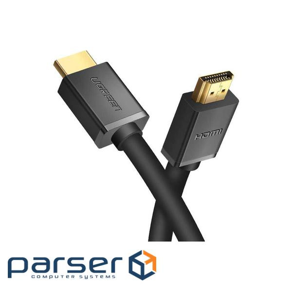 Кабель мультимедійний HDMI M to HDMI M 1.5m HD104 black Ugreen (60820)