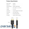 Кабель мультимедійний HDMI M to HDMI M 1.5m HD104 black Ugreen (60820)