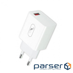 Зарядний пристрій SkyDolphin SC31 QC3.0 (1USB, 3.5A) White (SDMZP-000154)