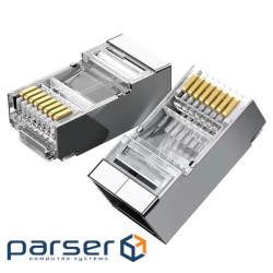 Конектор RJ45 кат. 5е, екранований (24061)