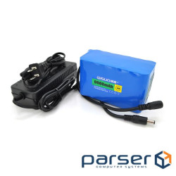 Акумуляторна батарея літієва QiSuo 24V 9A з елементами Li-ion 18650 + зарядний пристрій (QS-2409CH) (QS-2409CH)