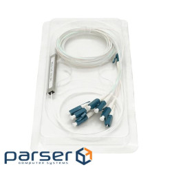 Дільник оптичний Coupler PLC-1x8-split-0-LC / UPC-0.9mm cord-1.0m (39678)