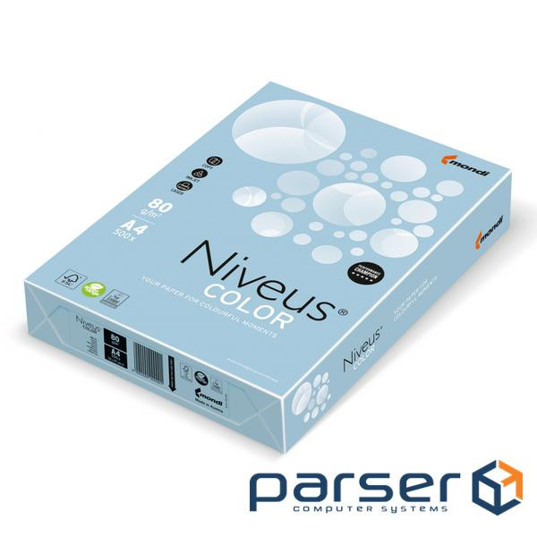 Папір Mondi Niveus COLOR Pastel ColdBlue A4, 80g, 500sh (A4.80.NVP.OBL70.500)
