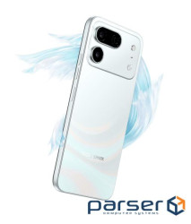 Смартфон TECNO Spark 50 Pro (KO5) 6.78 4/128ГБ, 2SIM, 6000мА год, Cloud White (4894947123696)