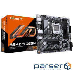 Материнська плата GIGABYTE B840M DS3H