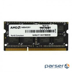 Оперативна пам'ять AMD 4 GB SO-DIMM DDR3 1600 MHz (R534G1601S1S-U)