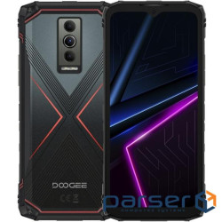 Смартфон Doogee Blade 10 Pro Energy 6.56 6/256ГБ, 2SIM, 5150мА год, червоний (6923740271360)