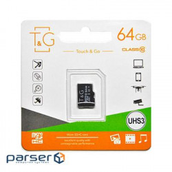 T&G microSDHC memory card (UHS-3) 64GB class 10 (without adapter ) (TG-64GBSDU3CL10-00)