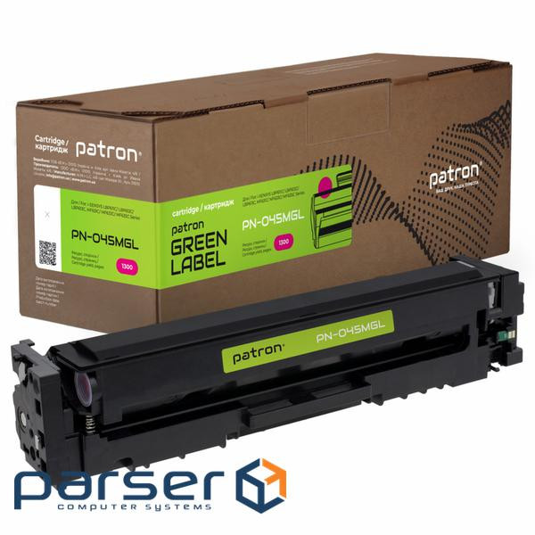 Картридж Patron CANON 045 MAGENTA GREEN Label (PN-045MGL)