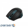 Wireless mouse A4tech Fstyler, BT+RF (Combo), USB, 2400dpi, built-in L (FB35C (Midnight Green))