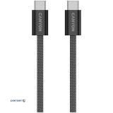 CANYON cable OnWire 60MG C-C 60W Magnet Braided 1m Black (CND-CCMG60AB15B)