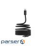 CANYON cable OnWire 60MG C-C 60W Magnet Braided 1m Black (CND-CCMG60AB15B)