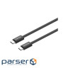 CANYON cable OnWire 60MG C-C 60W Magnet Braided 1m Black (CND-CCMG60AB15B)