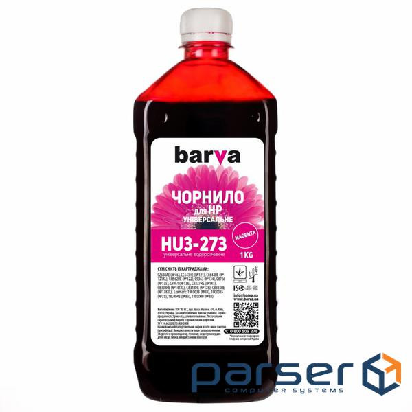 Чорнило Barva HP Universal-3 1кг MAGENTA (HU3-273)