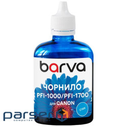 Чорнило Barva Canon PFI-1000/PFI-1700 100ml C, pigment (C1700-975)