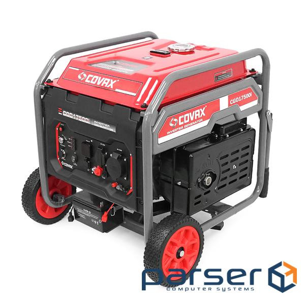 Генератор інверторний COVAX CGO17500i, 11kW, бензин, однофазний 220V, 50Hz, electrik starter, 4-stro