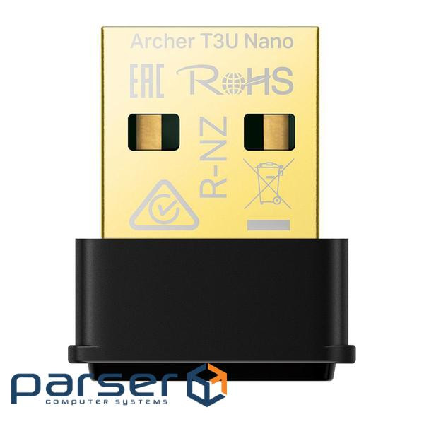 Бездротовий Nano USB-адаптер , Archer T3U Nano TP-LINK