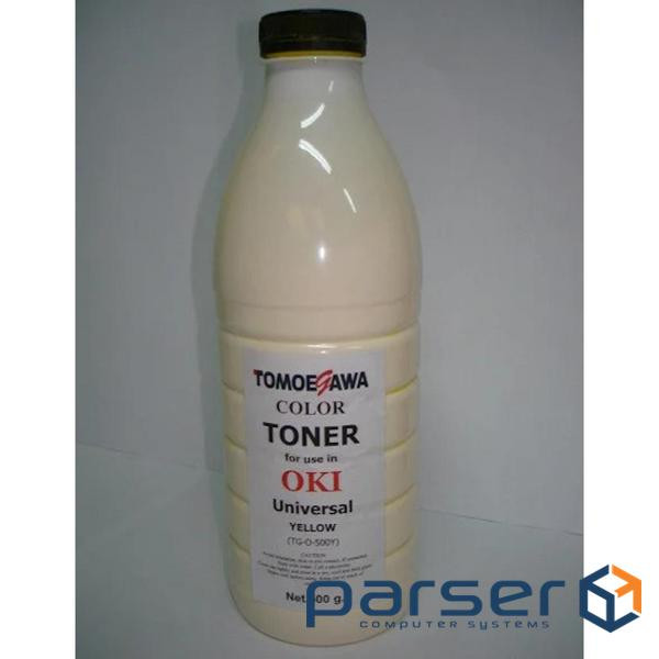 Тонер OKI UNIVERSAL 500г Yellow Tomoegawa (TG-O-500Y)