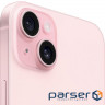 Смартфон APPLE iPhone 15 128GB Pink (MTP13RX/A)