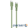 Кабель Proove Rebirth Type-C to Type-С 60W (1m) green (CCRE60002211)