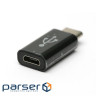 Перехідник PowerPlant micro USB to Type C (KD00AS1260)