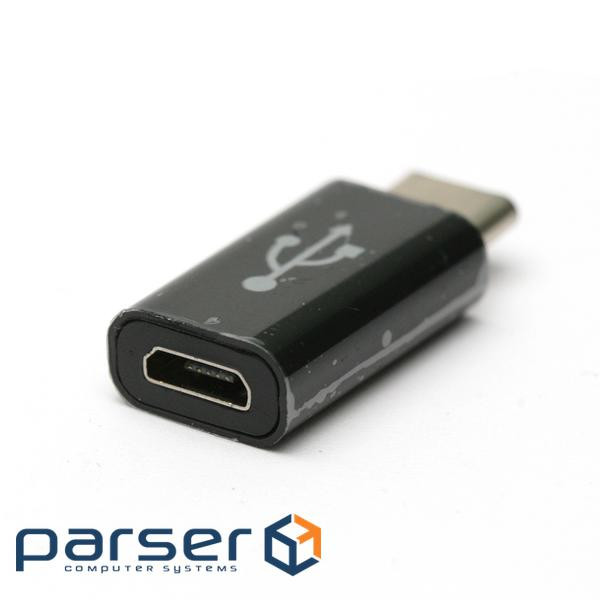 Перехідник PowerPlant micro USB to Type C (KD00AS1260)