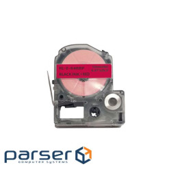 Ribbon for label printer UKRMARK RL-E-K4RBP-BK / RE, analogue of LK4RBP. 12 mm x 9 m (CELK4RBP)