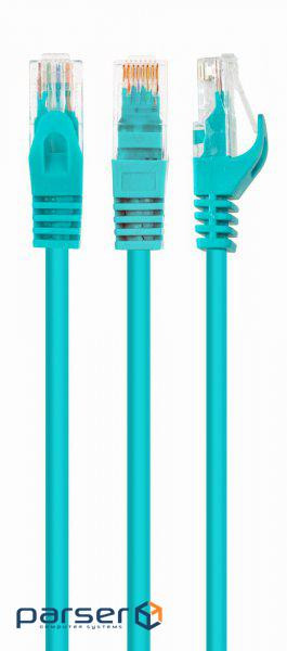 Патч корд PP6U-3M / G, UTP, категорія. 6, литий, 50u "штекер із засувкою, 3 м, зелений